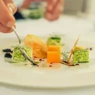 Plato de cocina molecular Plato de cocina molecular