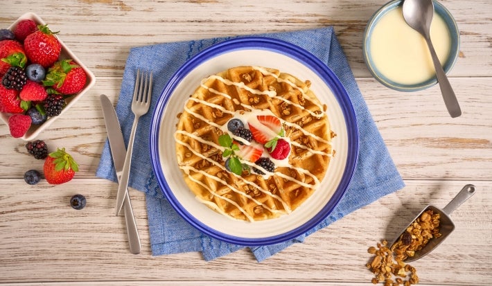 Waffle de Avena